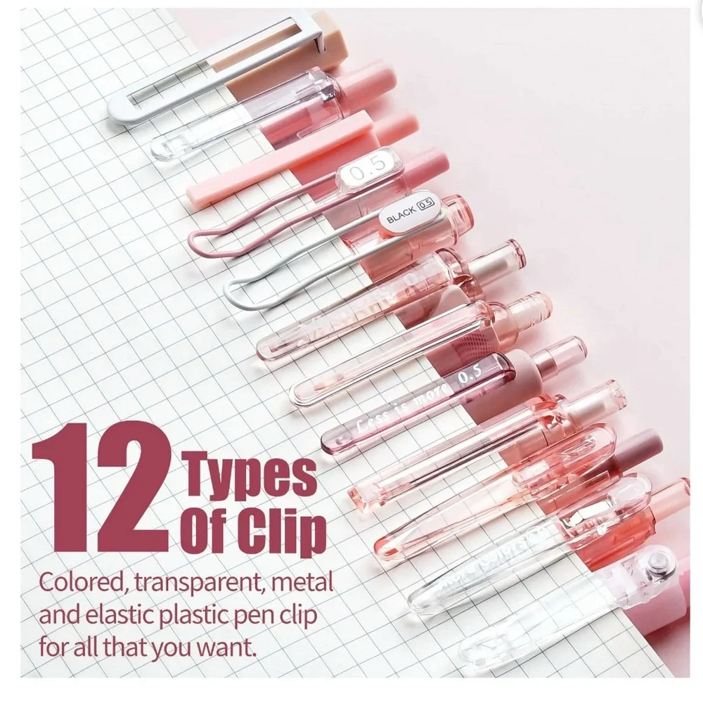 Four Candies Pink Gel Ink Retractable Pen Set - Picture 5 of 5